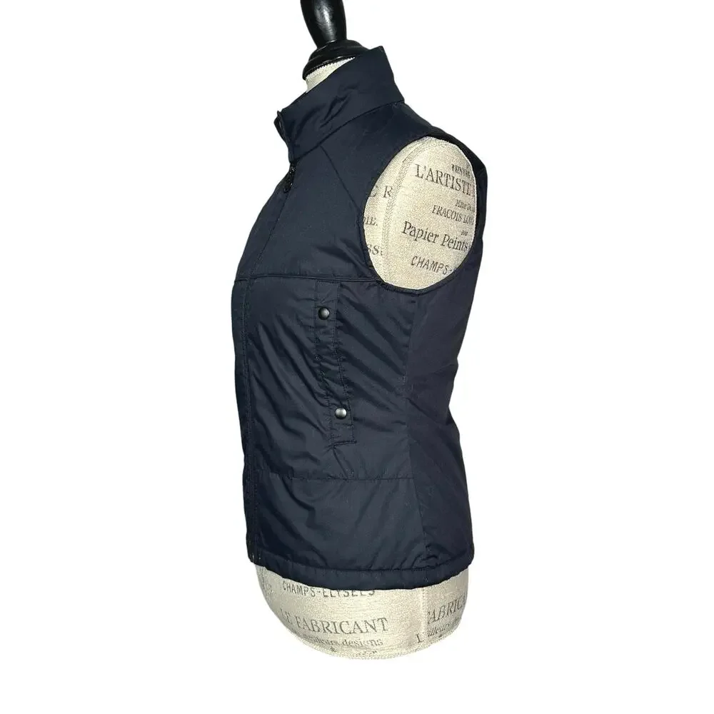 Lacoste | Women | Black Quilted Sporty Chic Layering Puffer Vest | EU 36 Small